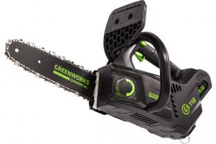 Фото Пила цепная одноручная бесщеточная GreenWorks GD40TCS