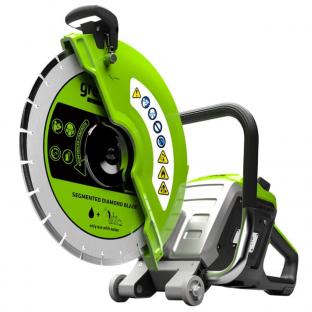 Фото Аккумуляторный бетонорез GREENWORKS 82V, 350 мм